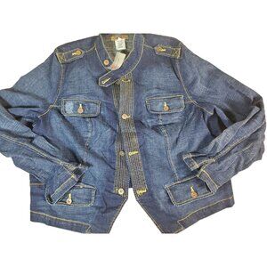 Paris Blues Denim Jacket - Size 3 - 98% Cotton 2% Spandex - Women's Stretch Jean